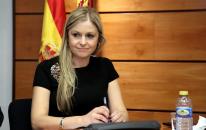 La consejera de Fomento durante su comparecencia hoy en la Comisión de Sostenibilidad de las Cortes regionales.