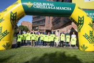 El director general de Juventud y Deportes, Juan Ramón Amores, asiste a la presentación de la V Carrera Solidaria de la Fundación Caja Rural Castilla-La Mancha 