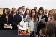 Colocación de la primera piedra de las nuevas aulas del colegio público ‘Sagrado Corazón de Jesús’ de Villatobas