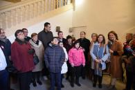 Inauguración del tradicional belén del Palacio de Fuensalida elaborado por APANAS 