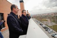 Entrega de las llaves de la promoción residencial de viviendas protegidas ‘Quabit Aguas Vivas 2’