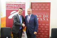 Francisco Martínez Arroyo, presenta el convenio de colaboración entre la Fundación y la Organización Interprofesional del Vino de España 