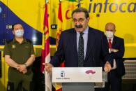 Visita a las instalaciones del Centro Operativo Provincial (COP) en Cuenca (Sanidad)