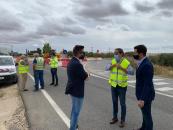 Inicio de las obras de la glorieta de Tarazona