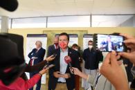 El consejero de Desarrollo Sostenible, José Luis Escudero, asiste al Foro Regional de Reducción de Desperdicio Alimentario.