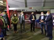 Visita Cooperativa del campo &quot;La Unión&quot; en Tarazona de la Mancha