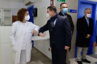 Inauguración del nuevo Consultorio Local en Alameda de la Sagra (Toledo). Presidente