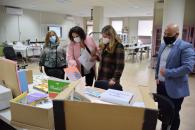 Marta Roldán visita la sede de la Fundación CERES en Tomelloso