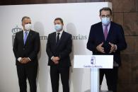 Firma del convenio de cooperación entre ambas comunidades autónomas para el desarrollo del proyecto Historia Clínica Electrónica Estándar, Interoperable y Multirregional