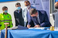 Firma del protocolo con la Diputación Provincial de Guadalajara para garantizar la inversión en consultorios locales de la provincia