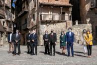 El presidente de Castilla-La Mancha participa en el encuentro institucional sobre despoblación junto a sus homólogos de Aragón y Castilla y León