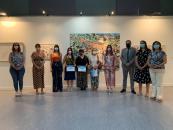 Inauguración y entrega de premios de la Muestra Mujeres Amalia Avia en Guadalajara.