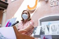La consejera de Educación, Cultura y Deportes, Rosa Ana Rodríguez, asiste a la presentación de la XXIII edición del Festival Celestina-La España de Rojas.