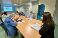 La consejera de Bienestar Social, Bárbara García Torijano, visita la sede de la Fundación Tutelar de Castilla-La Mancha (FUTUCAM)