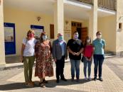 Visita proyectos eficiencia energética y residuos en Balazote