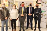 El consejero de Agricultura, Agua y Desarrollo Rural, Francisco Martínez Arroyo, informa de la campaña promocional de la marca de garantía de los alimentos con DO o IGP, ‘Campo y Alma’ 