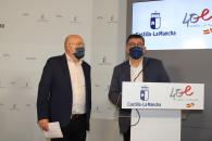 Rueda de prensa nuevas inversiones centros educativos Albacete