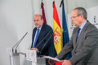 Reunión con los responsables de los grupos políticos con representación en las Cortes regionales (Vicepresidente) 