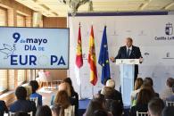 El vicepresidente de Castilla-La Mancha, José Luis Martínez Guijarro, clausura el acto institucional del Gobierno de Castilla-La Mancha para conmemorar el Día de Europa