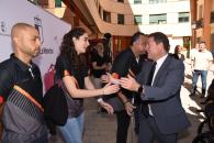 Recepción al equipo de baloncesto BSR Amiab Albacete