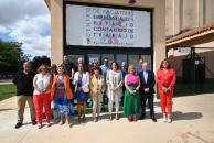 La consejera Patricia Franco inaugura el espacio de emprendimiento y coworking de El Casar, donde analiza los datos de paro registrado
