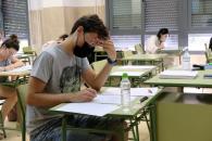Exámenes de oposición del Cuerpo de Maestros del año 2022 que se están desarrollando hoy en diferentes puntos de la comunidad autónoma.
