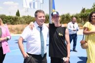 Inauguración de la nueva zona deportiva de Las Mesas (Cuenca)