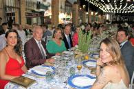 La delegada de la Junta de Comunidades asistió a la cena de gala de las fiestas patronales de Pozuelo de Calatrava