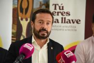 El consejero de Desarrollo Sostenible, José Luis Escudero, presenta el programa de Educación Ambiental en materia de residuos ‘Tú eres la Llave’, realizado en colaboración con los diferentes SCRAP