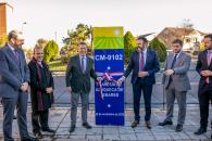 Inauguración de las obras de acondicionamiento de la Travesía de Azuqueca de Henares (CM-9102)