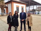 delegado educación visita CEIP Castellar de Santiago