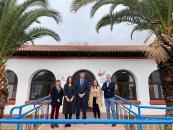 delegado educación visita CEIP Castellar de Santiago