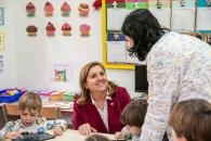 La consejera de Educación, Cultura y Deportes, Rosa Ana Rodríguez, visita el CEIP ‘Garcilaso de la Vega’ en Toledo