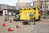 El Gobierno regional, el Ayuntamiento de Puertollano y las empresas del complejo petroquímico refuerzan su colaboración ante situaciones de emergencia