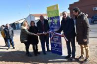 El vicepresidente del Gobierno de Castilla-La Mancha, José Luis Martínez Guijarro, visita el tramo de la CM-3117 que une San Clemente y Casas de Fernando Alonso con la intersección con la N-301
