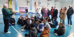 Más de 1.200 estudiantes de 5º y 6º de Primaria de 50 centros educativos de la provincia participan en la actividad `Seed” de deportes aéreos