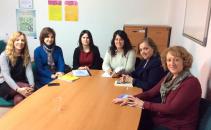María Teresa Novillo visita el Centro de la Mujer de Alcaraz