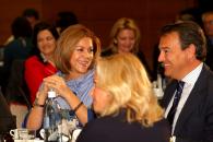 Cospedal presenta a Agustín Conde desayuno informativo &#039;Espacio Reservado&#039; 2