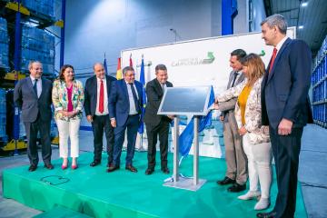 Inauguración de la ampliación de la empresa Carosan (Economía)