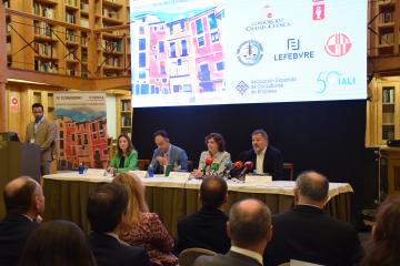 imagen de la noticia La consejera de Economía, Empresas y Empleo, Patricia Franco, inaugura el Congreso del Sindicato de Inspectores de Trabajo y Seguridad Social.