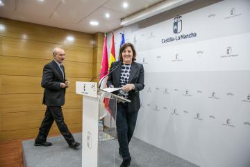 imagen de la noticia La consejera de Economía, Empresas y Empleo, Patricia Franco, comparece en rueda de prensa para analizar los datos de la Encuesta de Población Activa correspondiente al cuarto trimestre de 2022.