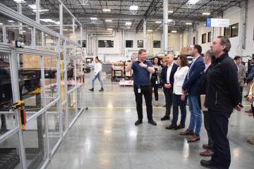 La delegación castellanomanchega en California se ha reunido con responsables de la empresa Heliogen,
