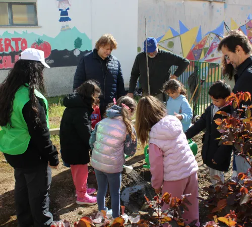 Agustín Espìnosa- Dia Mundial de los Bosques en el CEIP 'Tomasa Gallardo' de Alcolea de Calatrava