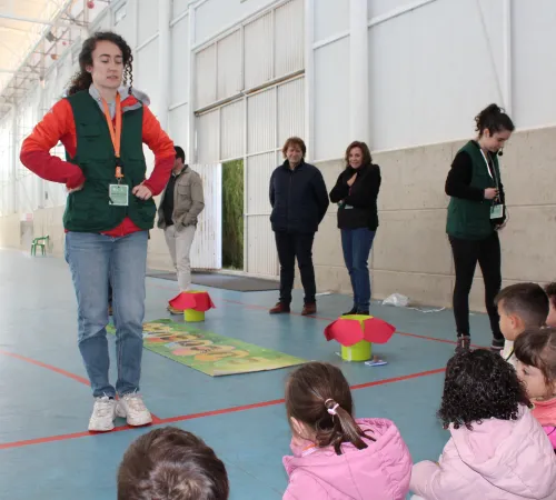 Agustín Espìnosa- Dia Mundial de los Bosques en el CEIP 'Tomasa Gallardo' de Alcolea de Calatrava