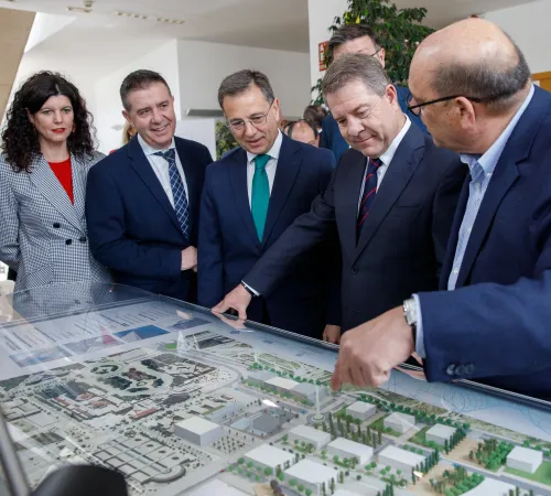 Presentación del proyecto de ampliación del Parque Científico y Tecnológico (PCTCLM) en Albacete