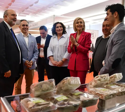 El vicepresidente primero ha inaugurado la II edición de la Feria del Champiñón en Quintanar del Rey.