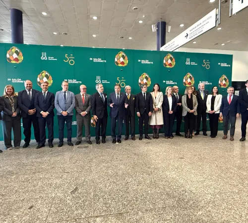 EL CONSEJERO DE AGRICULTURA, GANADERÍA Y DESARROLLO RURAL ASISTE A LA INAUGURACIÓN DEL 39 SALÓN GOURMET