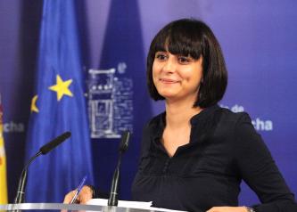 Isabel Rodríguez durante la rueda de prensa del Consejo de Gobierno