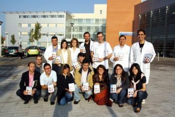 Parte del equipo médico del Servicio de Oftalmología del Hospital General “La Mancha Centro”.