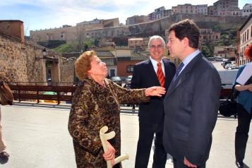 Barreda y García-Page en la presentación del proyecto de construcción de un remonte mecánico
